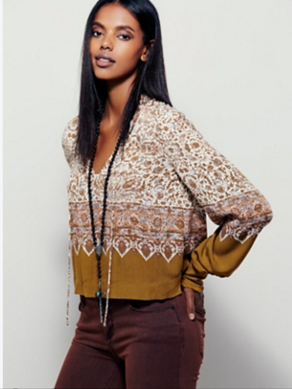 Free People Rescue Me Sz Small Top Boho